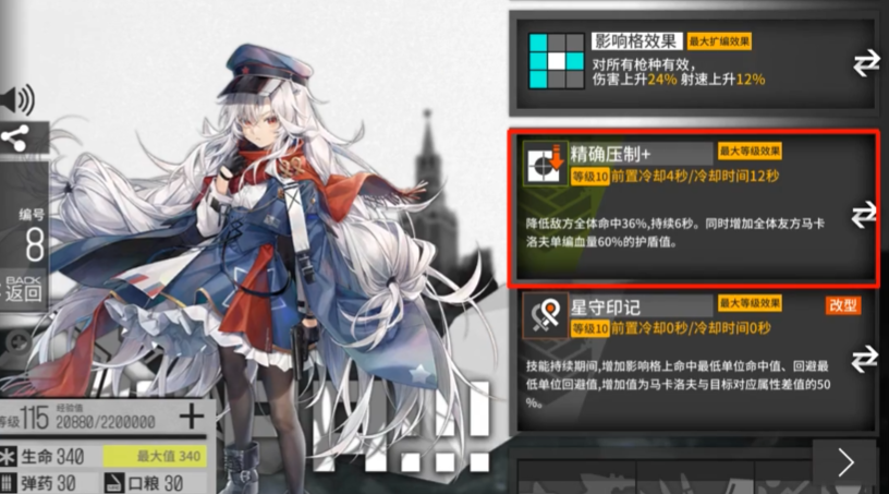 少女前线马卡洛夫值得练吗