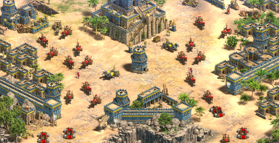 帝国时代2直城打法攻略