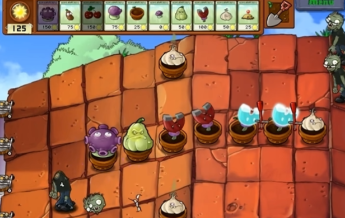 植物大战僵尸跳跳僵尸用什么植物