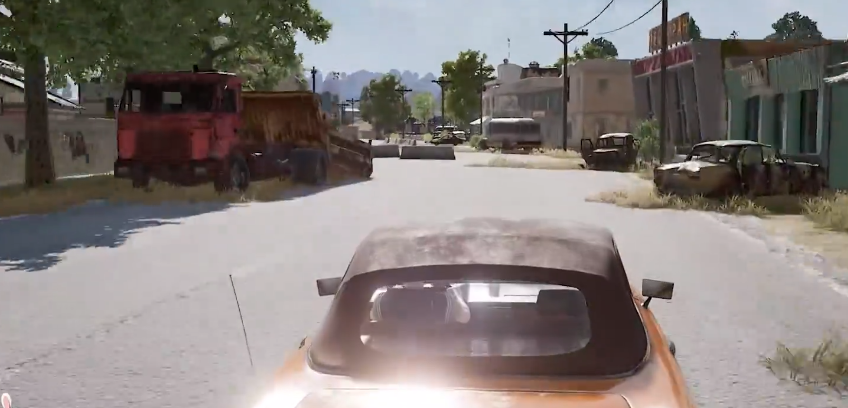 绝地求生怎么停好车