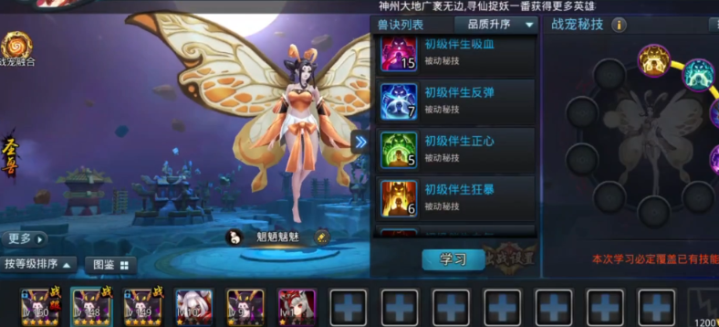 乱斗西游宠物技能怎么选