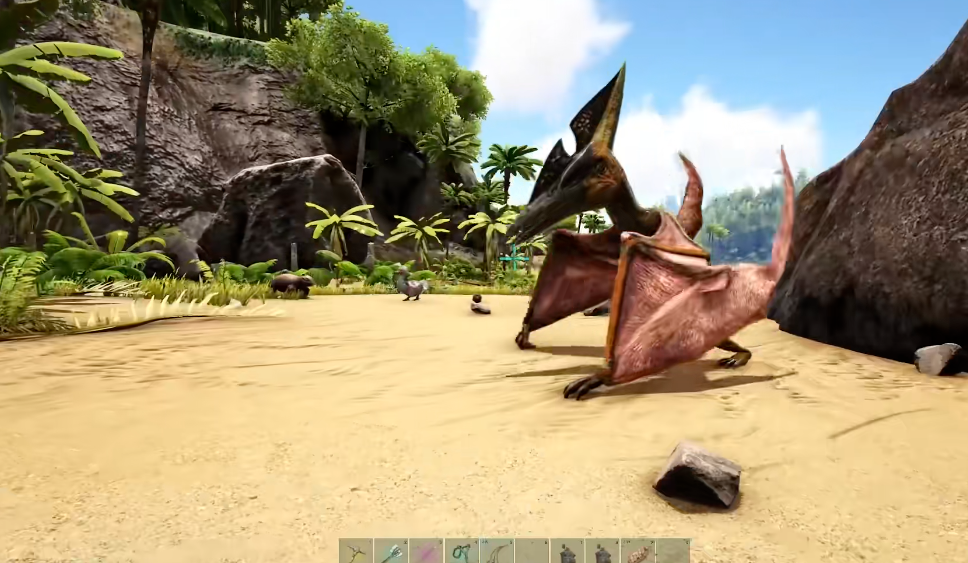 方舟生存进化中怎么驯服翼龙