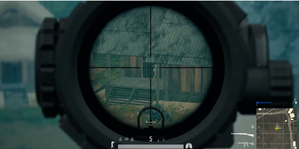 绝地求生怎么用四倍镜