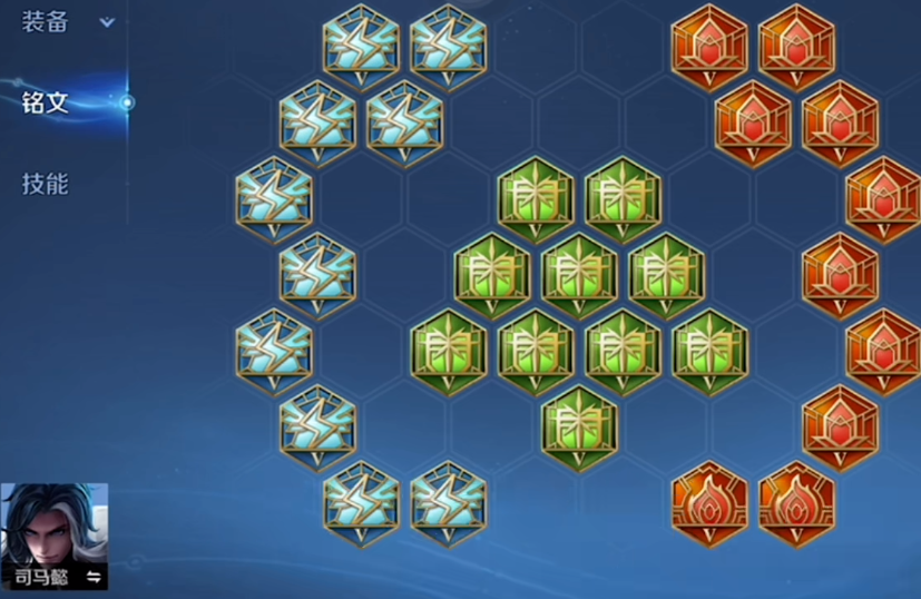 王者荣耀司马懿出装铭文怎么搭配