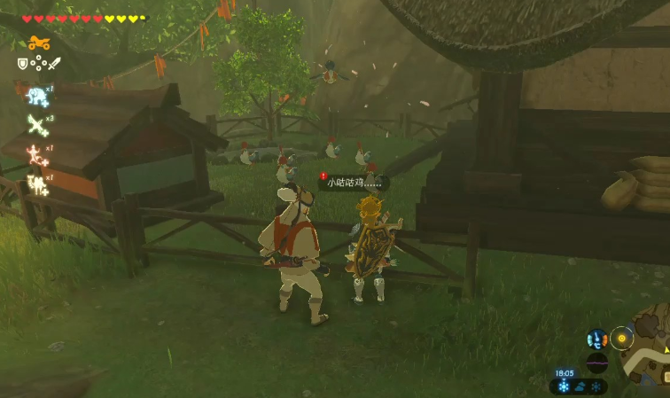 塞尔达怎么找咕咕鸡的位置