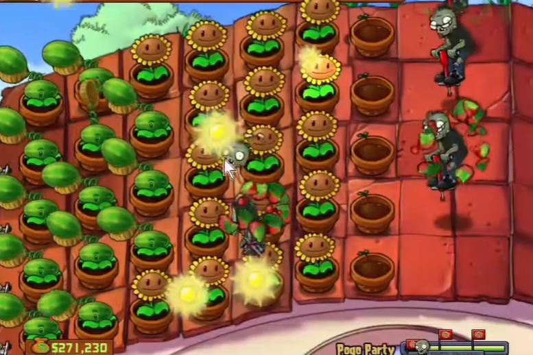 植物大战僵尸中跳跳舞会怎么打