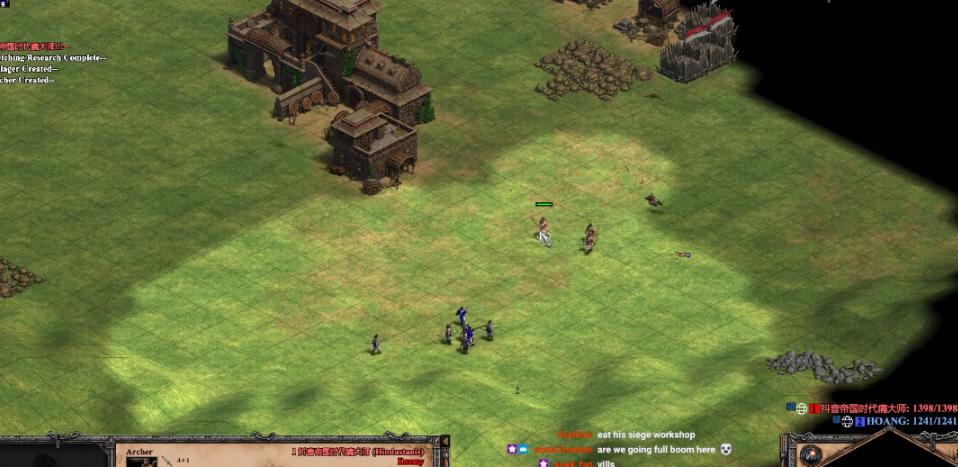 帝国时代2箭塔放什么兵