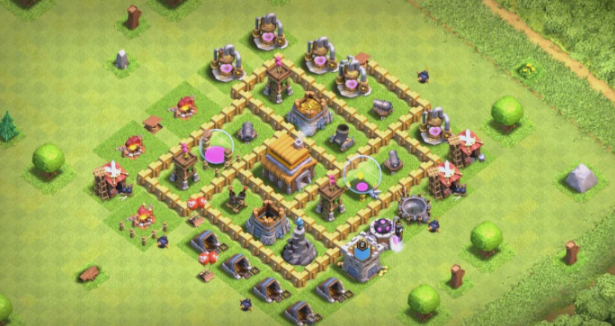 部落冲突怎么加围栏