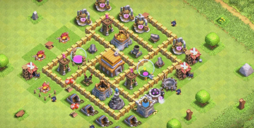 部落冲突爆炸怎么打