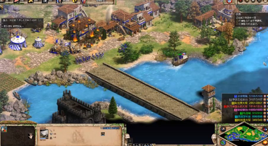 帝国时代2直城打法攻略