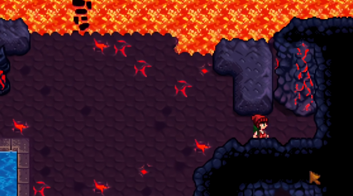 星露谷物语姜岛矿洞怎么出去