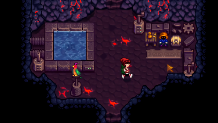 星露谷物语姜岛矿洞怎么出去