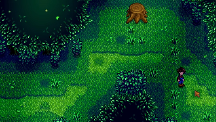 星露谷物语神秘森林在哪里