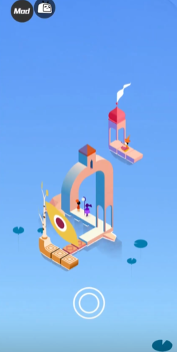 纪念碑谷上升下降怎么过 纪念碑谷上升下降怎么过