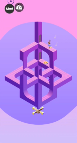 纪念碑谷上升下降怎么过 纪念碑谷上升下降怎么过