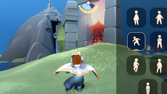 光遇一楼二人门怎么遁地 光遇一楼二人门怎么遁地