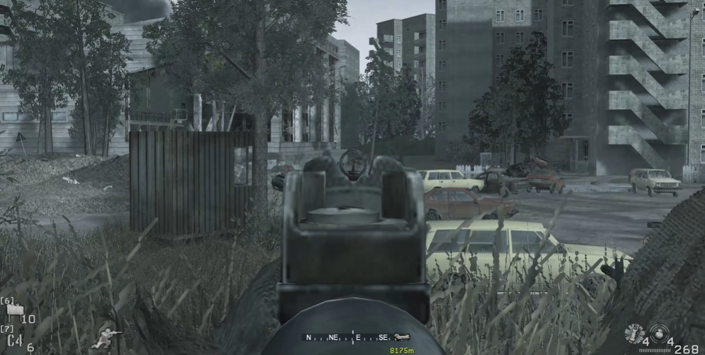 使命召唤4摩天轮怎么过