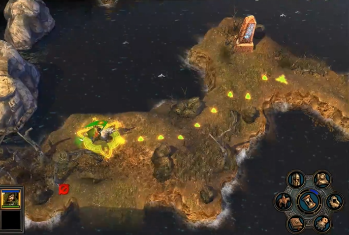 英雄无敌5森林战役翡翠龙怎么打