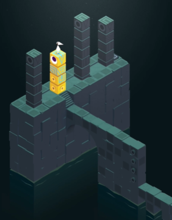 纪念碑谷魔蛇之湖怎么过