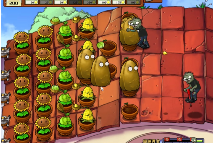 植物大战僵尸中蹦蹦舞会怎么过