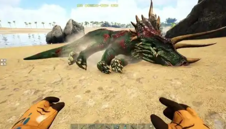 方舟生存进化中怎么驯服恐龙