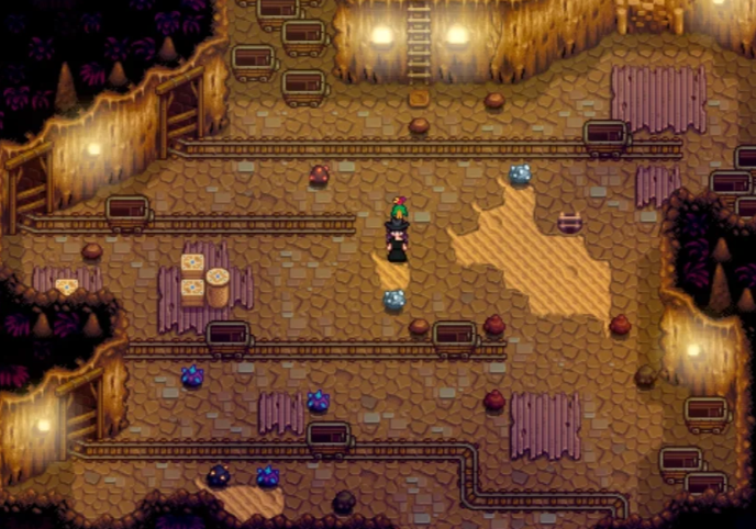 星露谷物语矿洞矿车怎么用 星露谷物语矿洞矿车怎么用