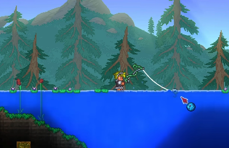 泰拉瑞亚钓鱼能获得什么