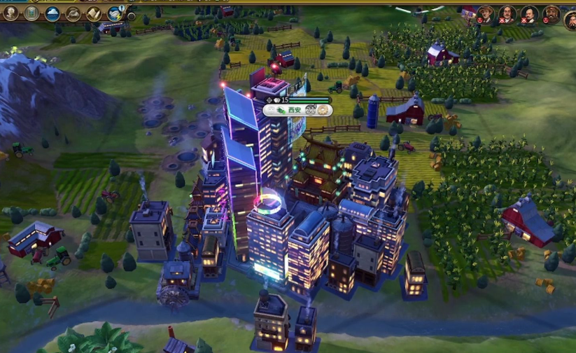 文明6市政中心建在哪里好