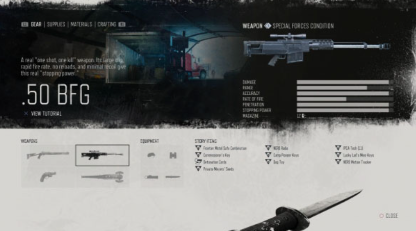 往日不再一周目武器怎么选