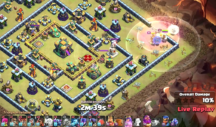 部落冲突怎么准确放兵