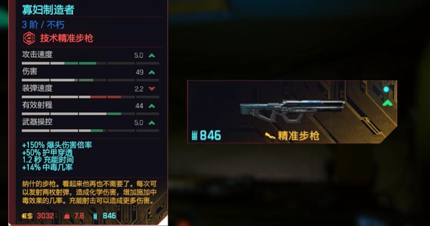 赛博朋克2077什么武器最强