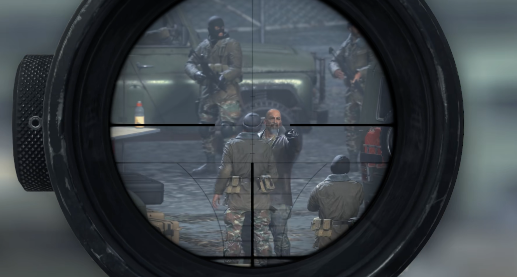 使命召唤4双狙怎么过的啊