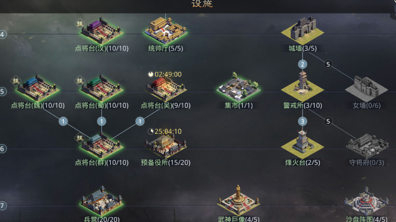 率土之滨统帅厅怎么升级